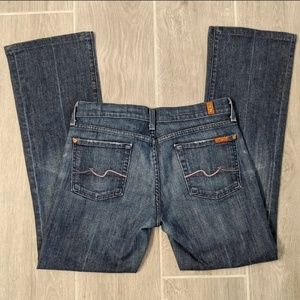 7 For All Mankind Bootcut Medium Rinse Jeans